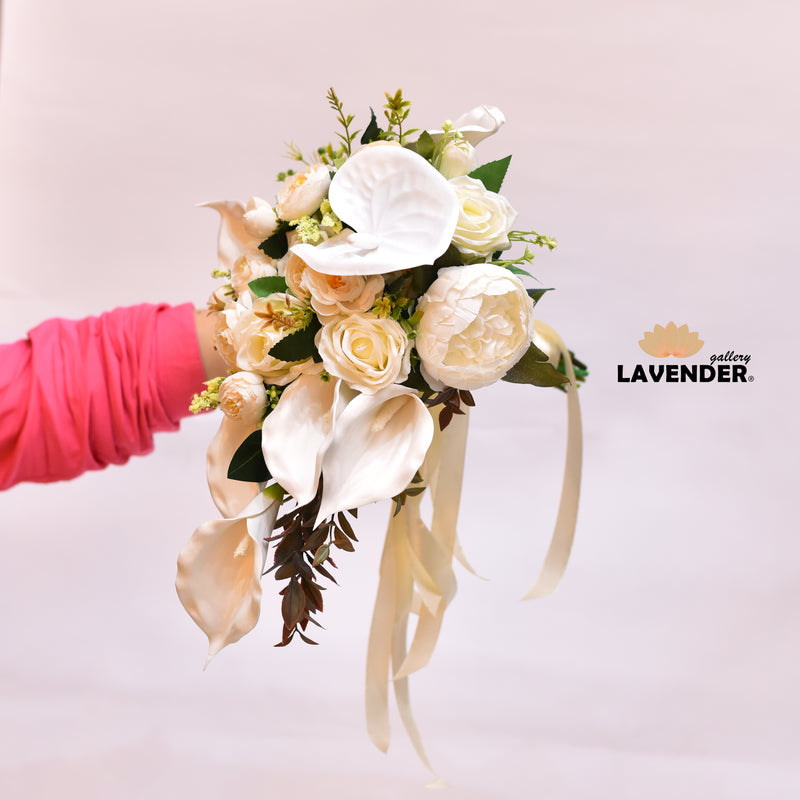 Artificial white anthurium .artificial white cala .Artificial white roses
Artificial semon accessories.Artificial gerbera semon and Artificial green leaves 