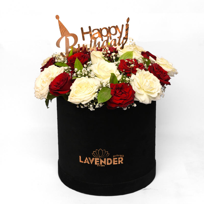 Natural white and red roses.Natural white gypsophila and Natural green leaves